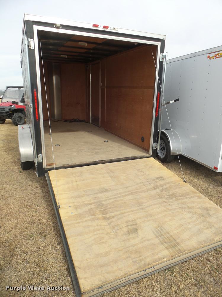 image for item DB3577 2013 Doolittle enclosed cargo trailer