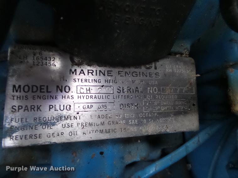 image for item DB4659 1983 Gibson house boat