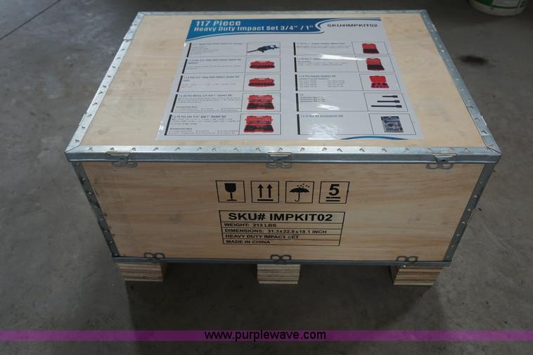 image for item F1177 117 piece 3/4" to 1" impact set