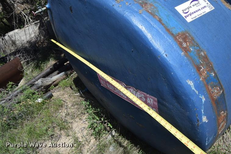 image for item K6609 Fiberglass tank