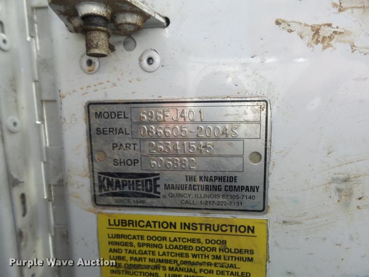 image for item K7705 2006 Chevrolet Silverado 2500HD utility truck