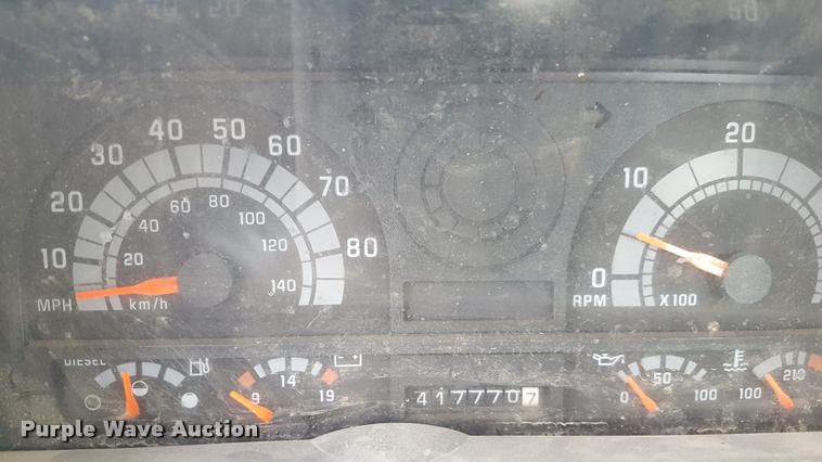 image for item L1721 1998 GMC C6500 flatbed truck