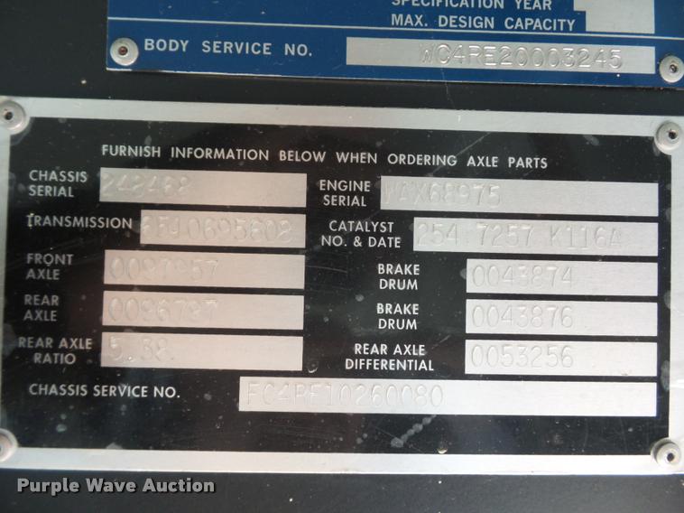 image for item L4669 2006 Blue Bird school bus