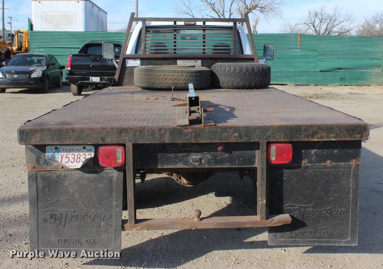 image for item L4950 1993 Ford F450 Super Duty flatbed pickup truck