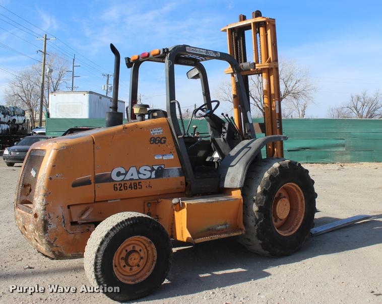 image for item L4953 Case 586G rough terrain forklift