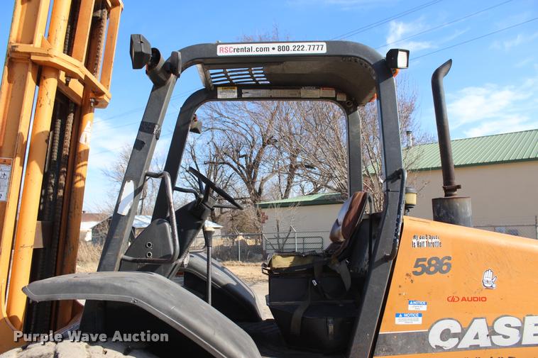 image for item L4953 Case 586G rough terrain forklift