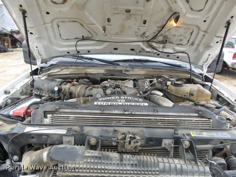 image for item L7238 2008 Ford F450 Super Duty XL flatbed truck