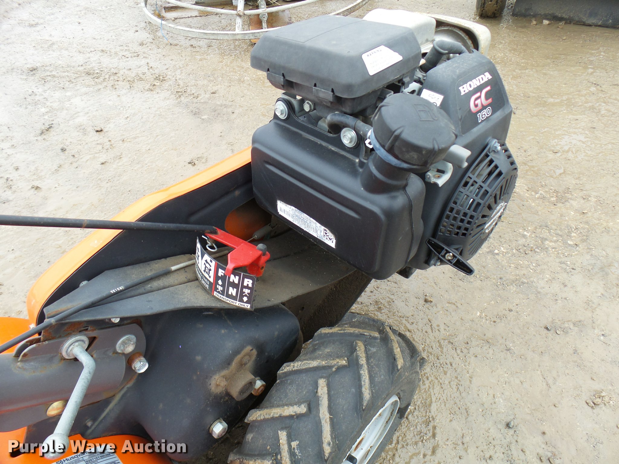 Husqvarna DRT900H tiller in Paola, KS Item BW9708 sold Purple Wave
