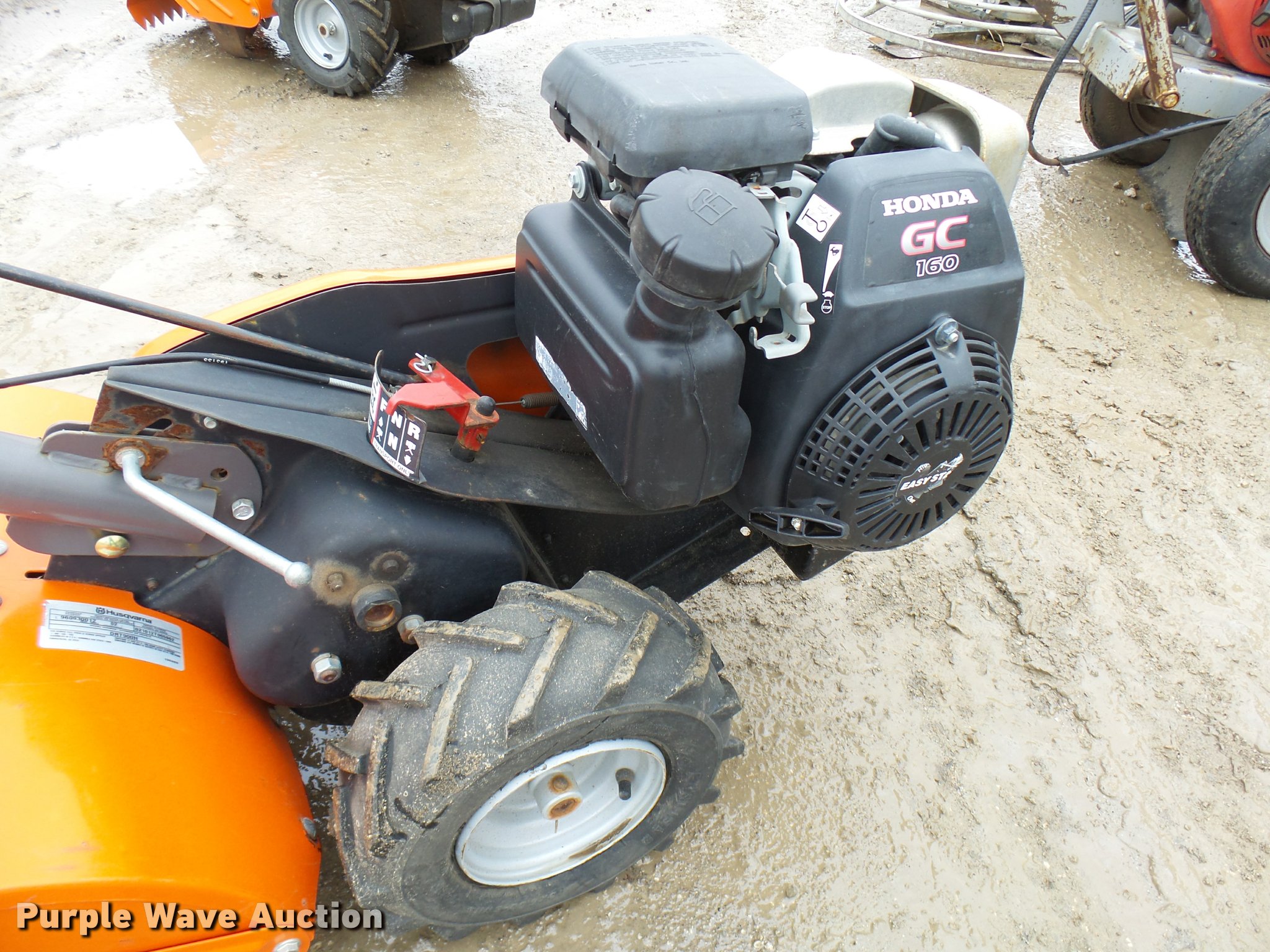 Husqvarna DRT900H tiller in Paola, KS Item BW9709 sold Purple Wave