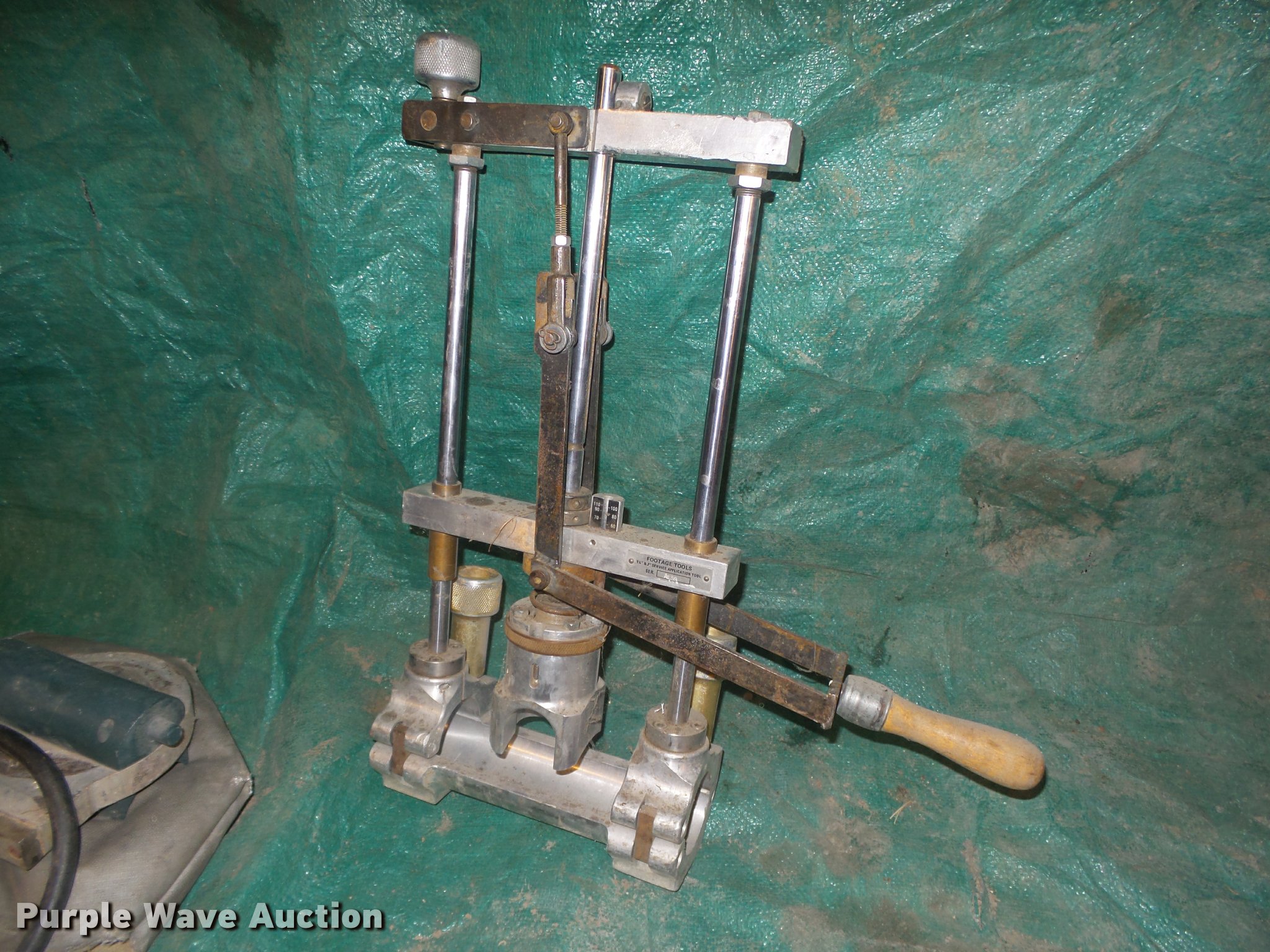 Plastic pipe fusion equipment in Fairbury, NE Item CA9360 sold