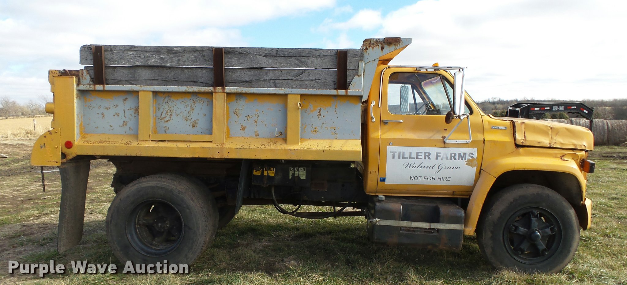 1986 Chevrolet C70 dump truck in Walnut Grove, MO Item DA2513 sold