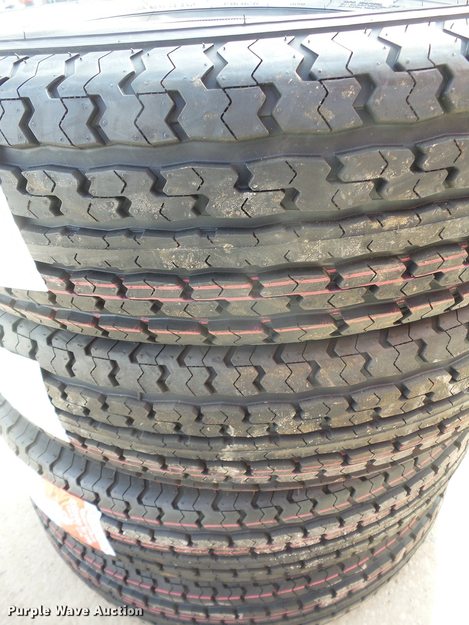 (4) Mastertrack ST235/80R16 tires in McLouth, KS Item DC9015 sold
