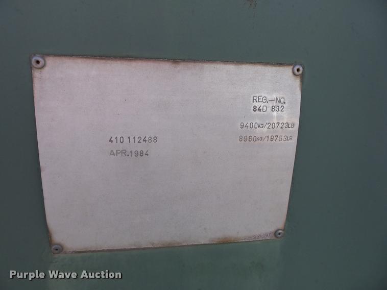 image for item AG9083 1984 Bomag double drum roller