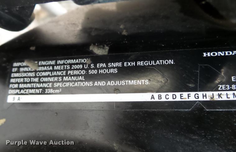 image for item BM9529 Honda EB5000X generator