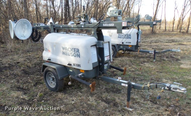 image for item CC9061 2013 Wacker Light Tower LTN6 light plant