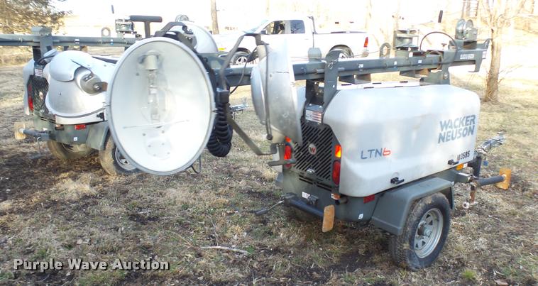 image for item CC9061 2013 Wacker Light Tower LTN6 light plant