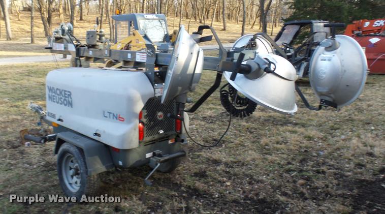 image for item CC9061 2013 Wacker Light Tower LTN6 light plant