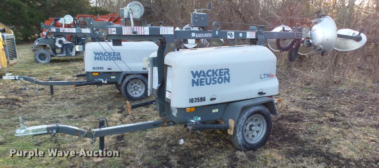 image for item CC9062 2013 Wacker Light Tower-LTNG light plant