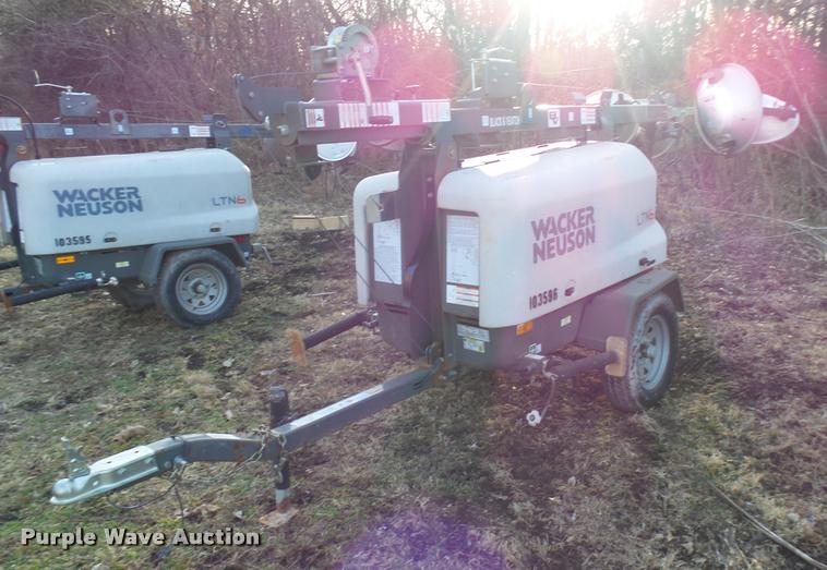 image for item CC9062 2013 Wacker Light Tower-LTNG light plant