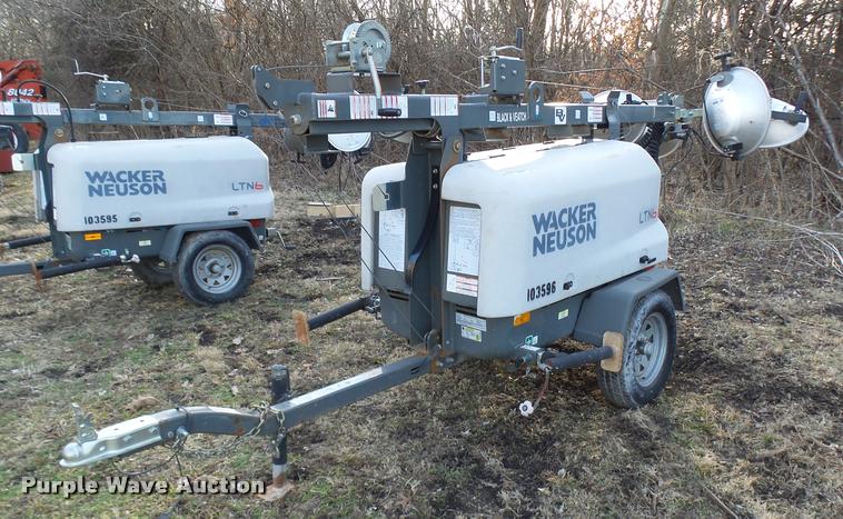 image for item CC9062 2013 Wacker Light Tower-LTNG light plant