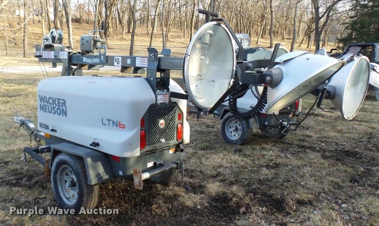 image for item CC9062 2013 Wacker Light Tower-LTNG light plant