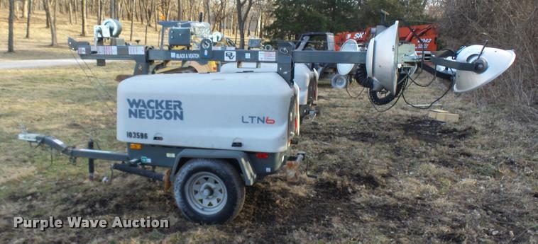 image for item CC9062 2013 Wacker Light Tower-LTNG light plant