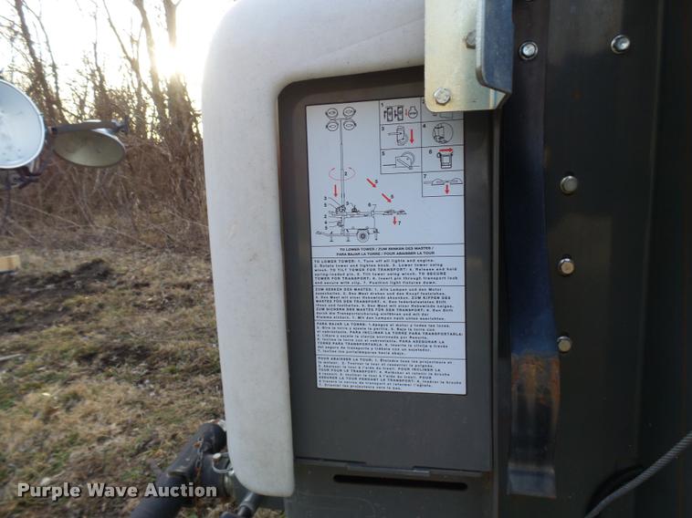 image for item CC9062 2013 Wacker Light Tower-LTNG light plant