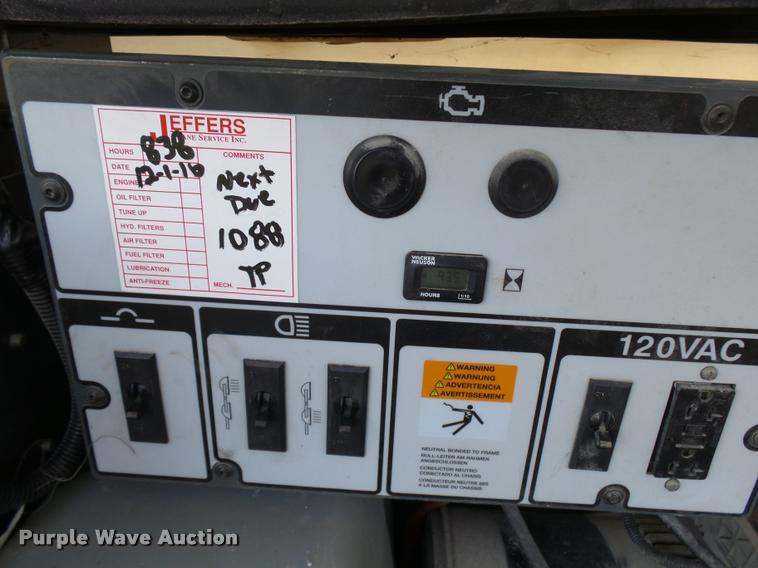 image for item CC9062 2013 Wacker Light Tower-LTNG light plant