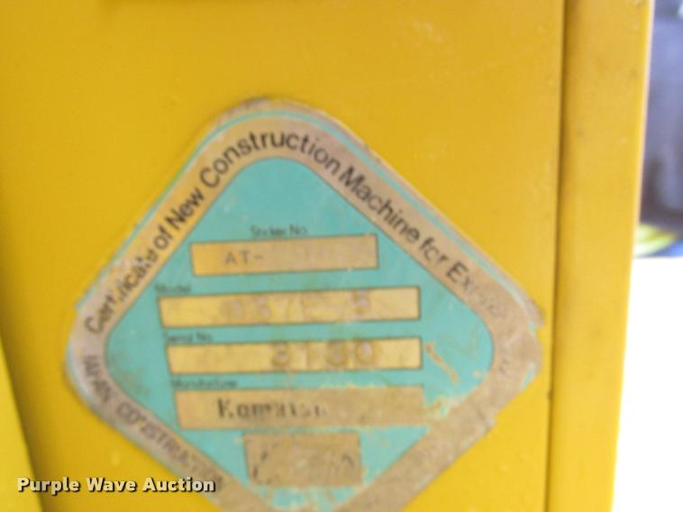 image for item DA3270 1993 Komatsu D37E dozer