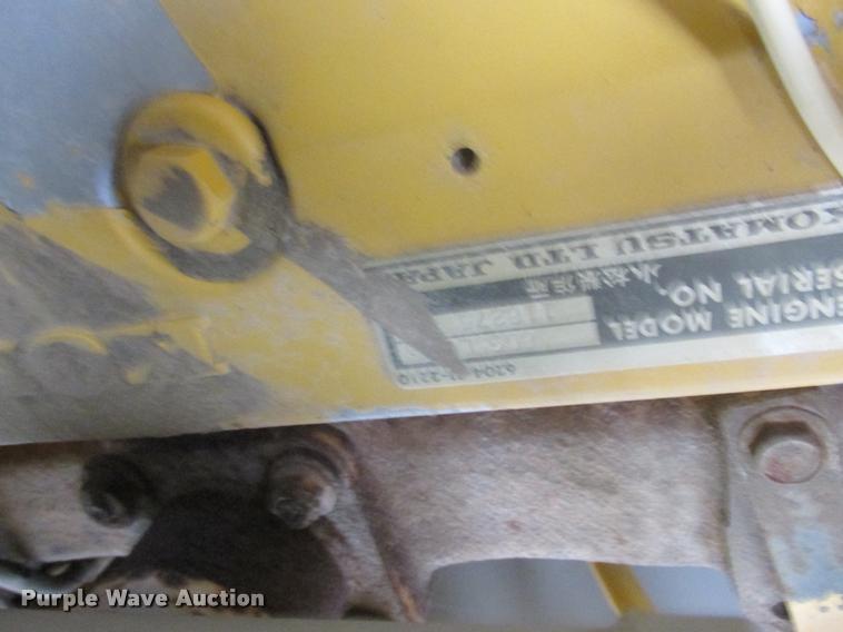 image for item DA3270 1993 Komatsu D37E dozer