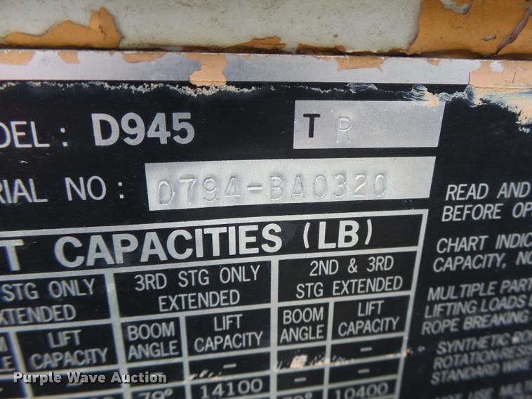 image for item DA3278 1995 International 4800 digger derrick truck