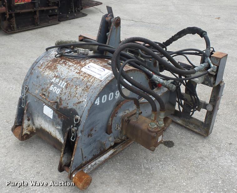 image for item DA5854 Coneotec Universal AP600 skid steer mill attachment