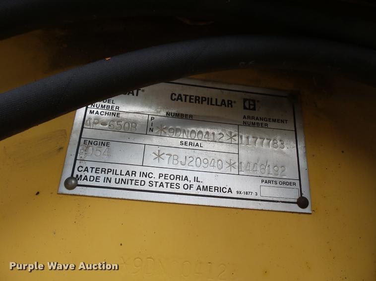 image for item DA5855 2000 Caterpillar AP-650B paver