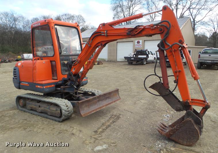 image for item DA7517 1998 Kubota KX91-2 compact excavator