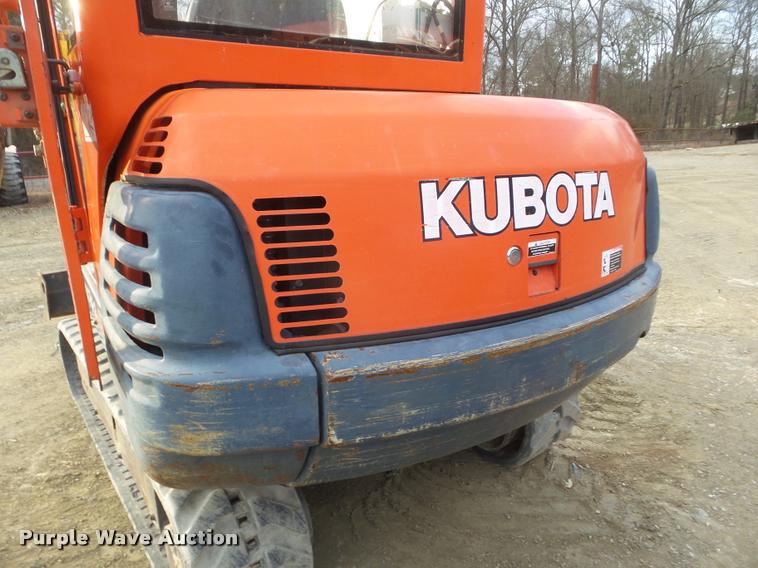 image for item DA7517 1998 Kubota KX91-2 compact excavator