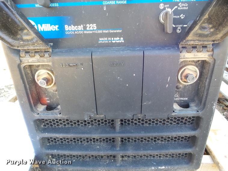 image for item DA7553 Miller Bobcat 225 welder/generator