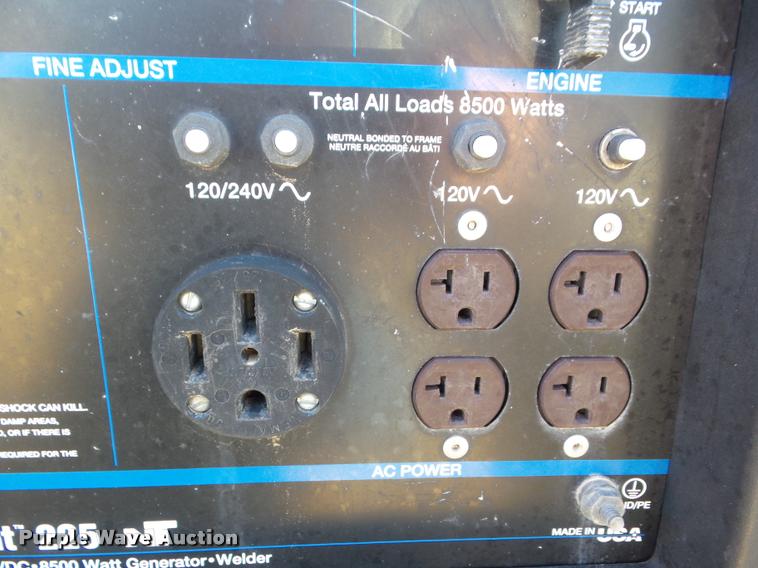 image for item DA7554 Miller Bobcat 225 NT welder/generator