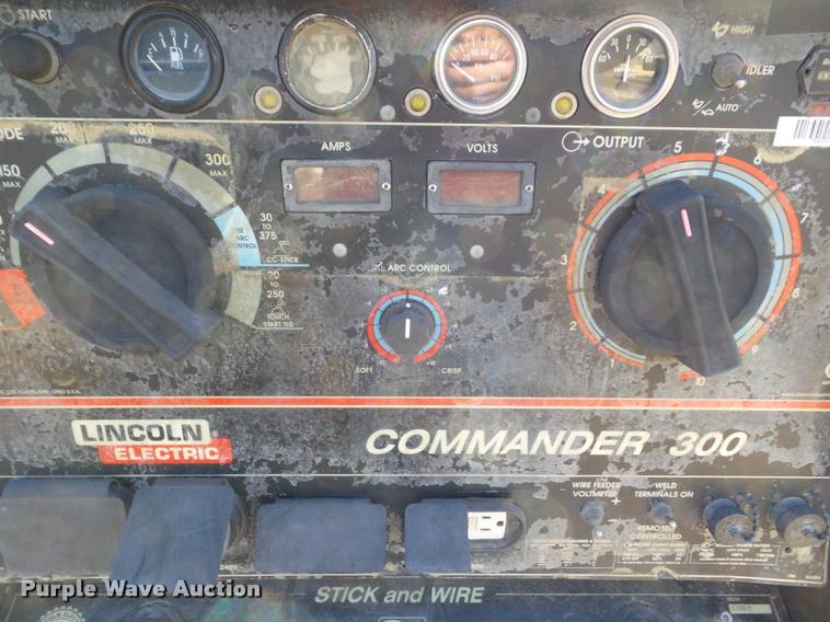 image for item DA7555 Lincoln Commander 300 welder/generator