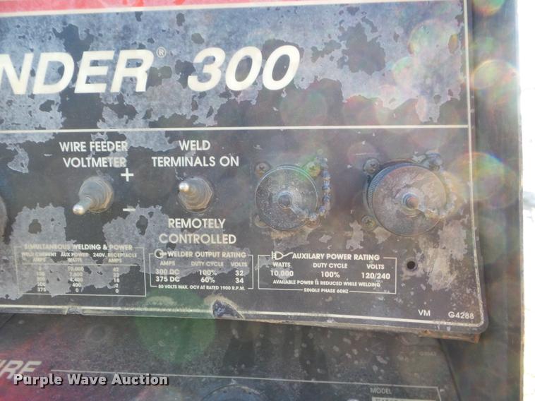 image for item DA7555 Lincoln Commander 300 welder/generator