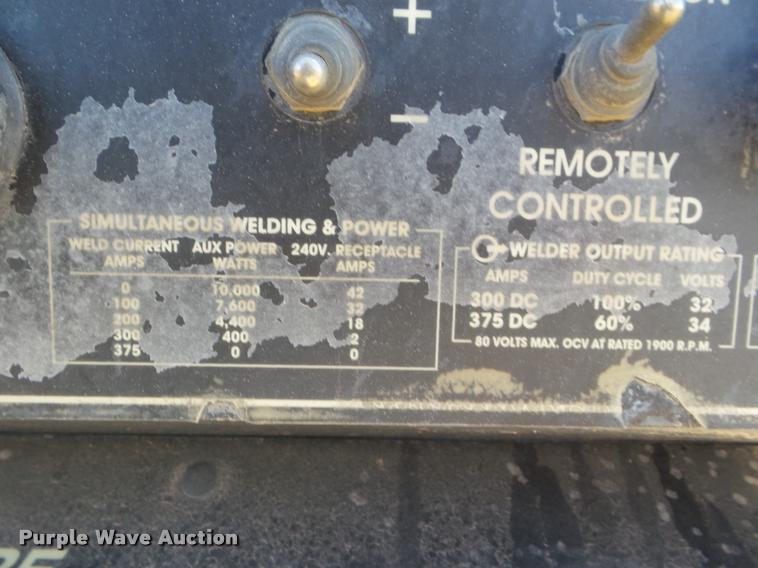 image for item DA7555 Lincoln Commander 300 welder/generator