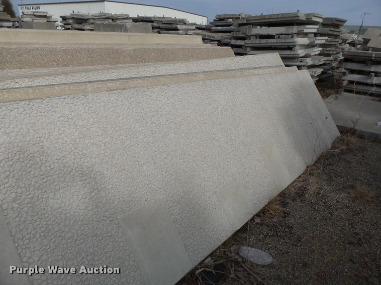 image for item DA9311 Approximately 64 concrete sound walls