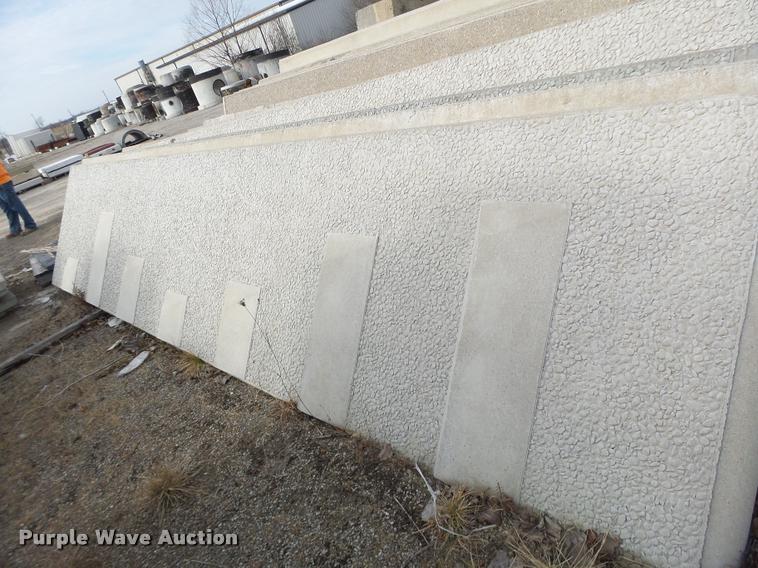 image for item DA9311 Approximately 64 concrete sound walls