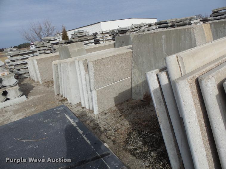 image for item DA9311 Approximately 64 concrete sound walls