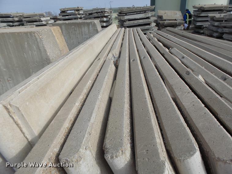 image for item DA9311 Approximately 64 concrete sound walls