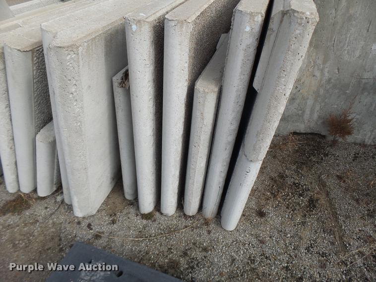 image for item DA9311 Approximately 64 concrete sound walls
