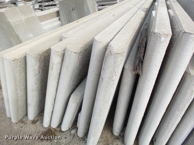 image for item DA9311 Approximately 64 concrete sound walls