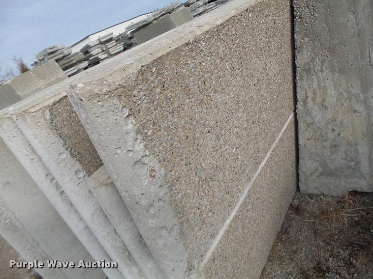 image for item DA9311 Approximately 64 concrete sound walls