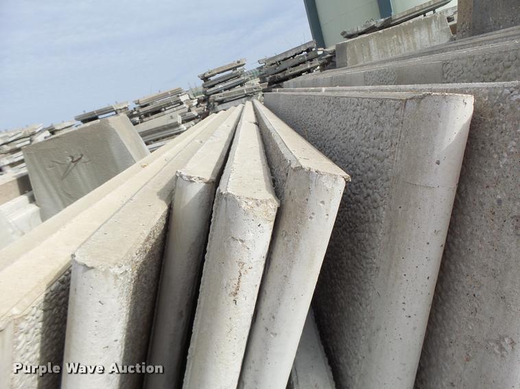 image for item DA9311 Approximately 64 concrete sound walls