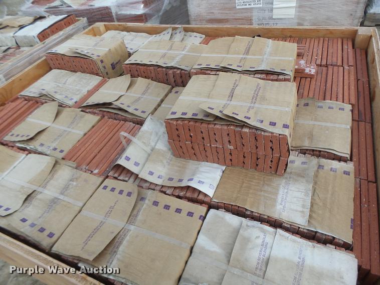 image for item DA9318 Approximately 11 pallets of Endicott red bricks