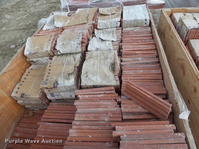 image for item DA9318 Approximately 11 pallets of Endicott red bricks